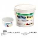 Двухкомпонентный клей для текстильных и полимерных напольных покрытий Adesiv Pelpren PL6-G 10кг