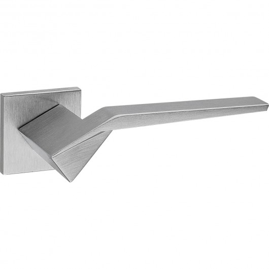 Дверная ручка Fimet Origami SQ хром матовый (F05)